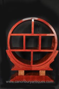Weinlese-Art- DecoBuchregal-Regal-Einheit 1920s Möbel