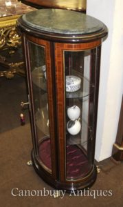 Französisch Reich Glasschmuck Vitrine
