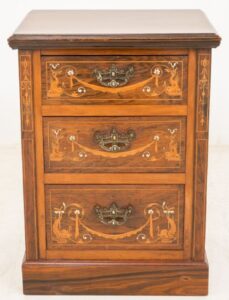 Antike Kommode Nachttischschrank 1880