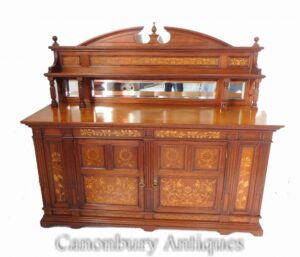 Kunsthandwerk Sideboard - Antikes Edwardianisches Buffet um 1900