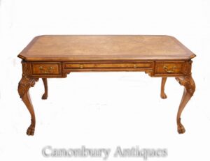 Walnut Regency Desk - Büro für antike Schreibtische
